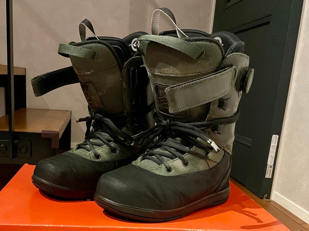 スノーボード DEELUXE ARETH RIN 25.5cm Dark Green