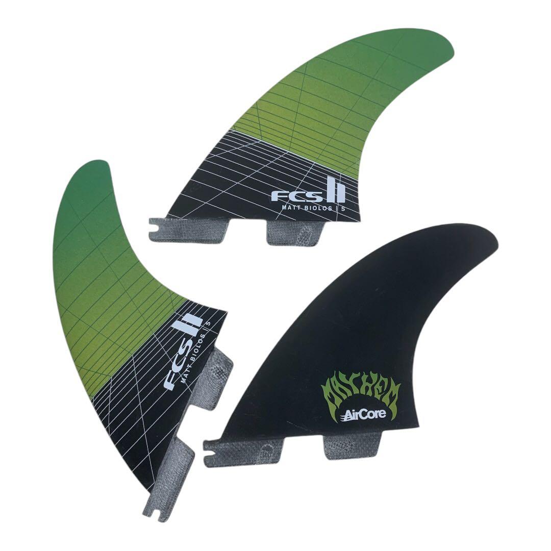 最新作 FCS2 エフシーエス マットバイオロス シェイパー 3フィン S