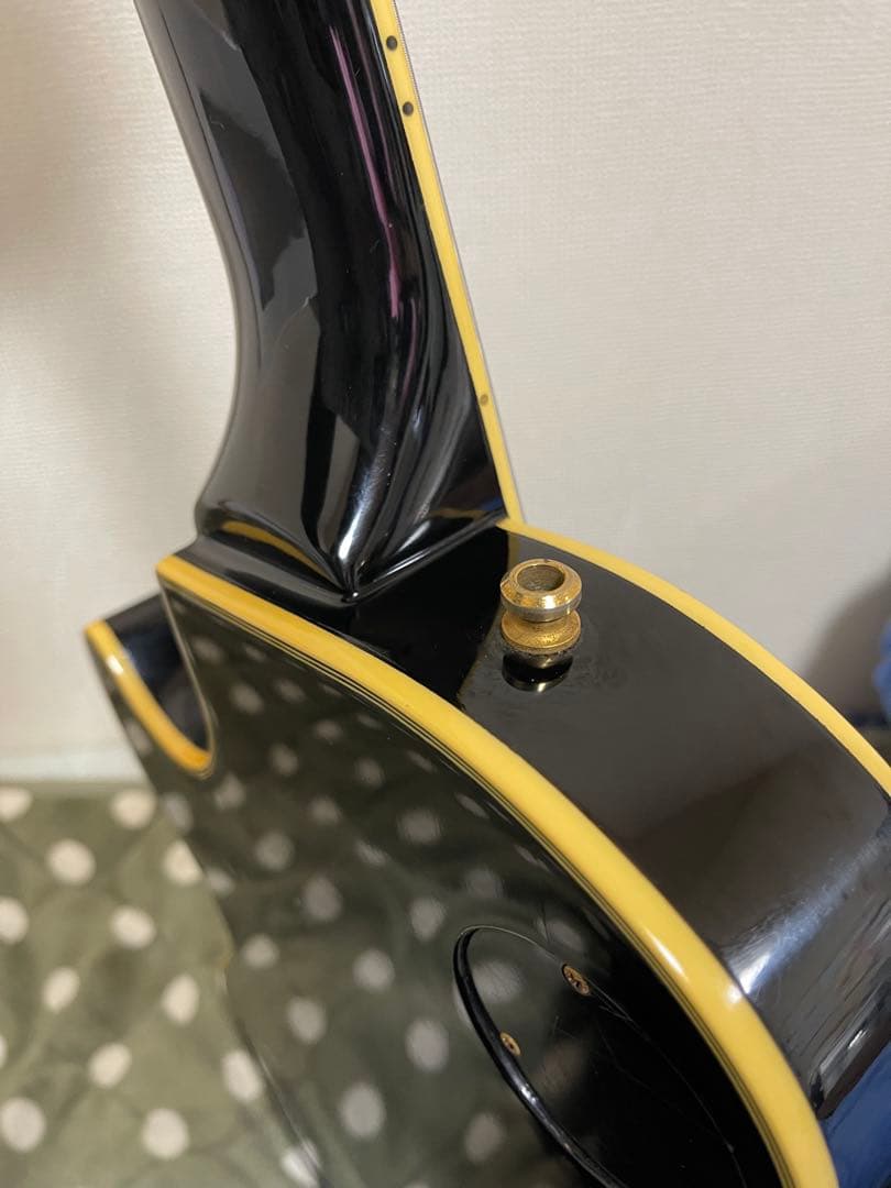 日本製 Burny バーニー レスポールカスタムタイプ エレキギター ジャンク