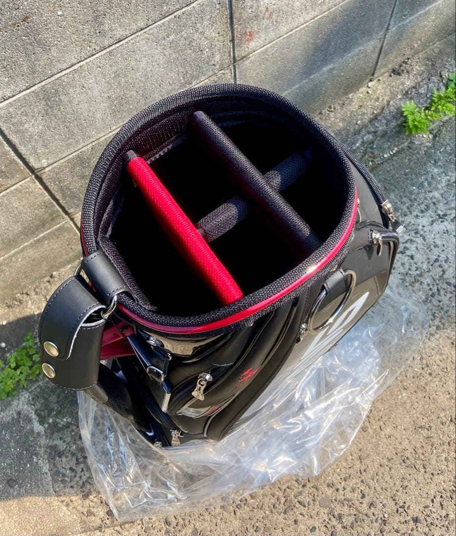 PING キャディバッグ CB-U2304 9.5型 日本モデル 黒赤