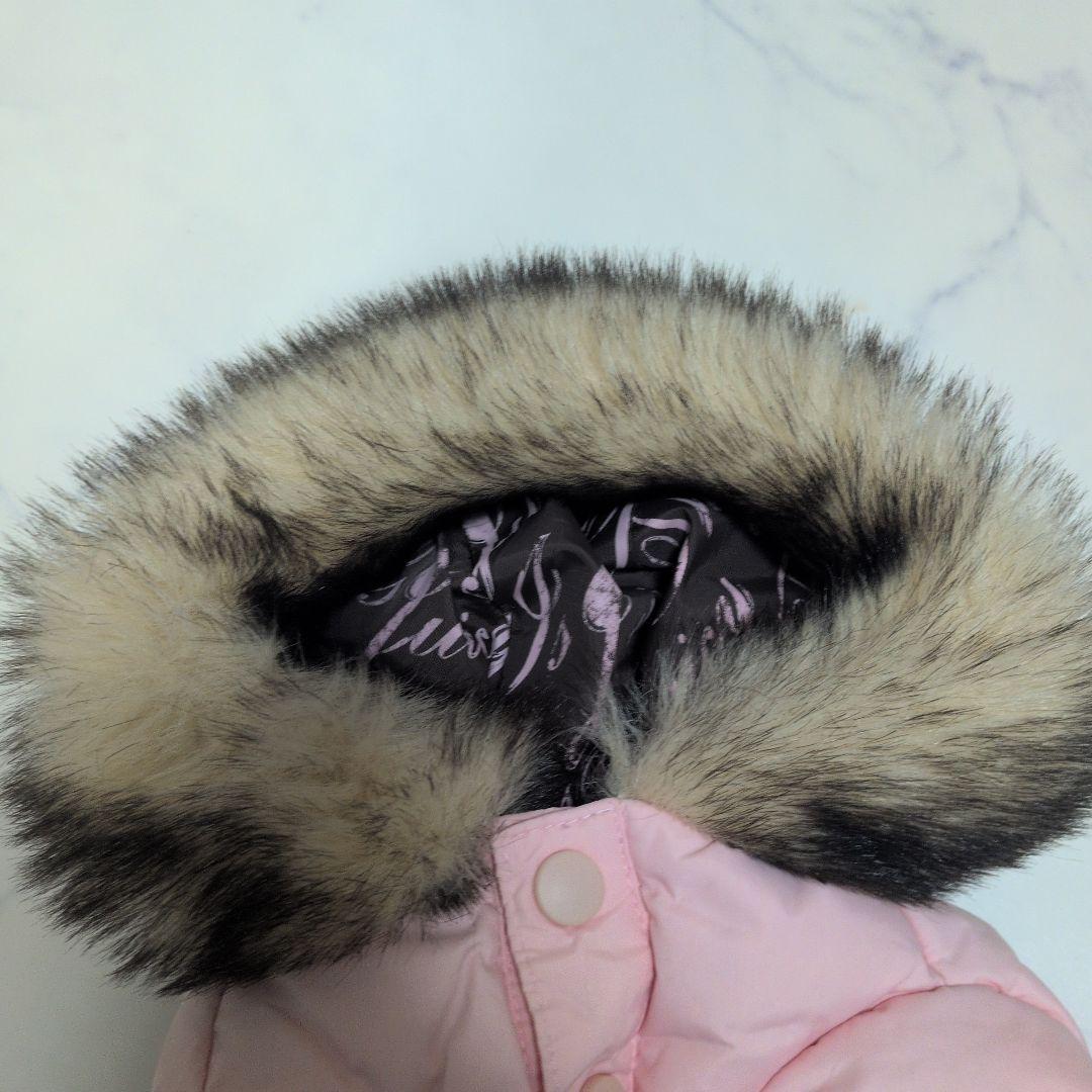 JuicyCouture 犬用コート フード付き ピンク