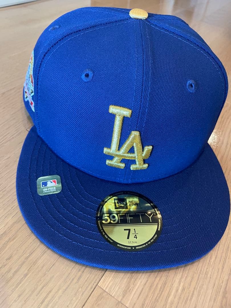 （新品・未使用）LAドジャース ワールドシリーズキャップ 7 1/4