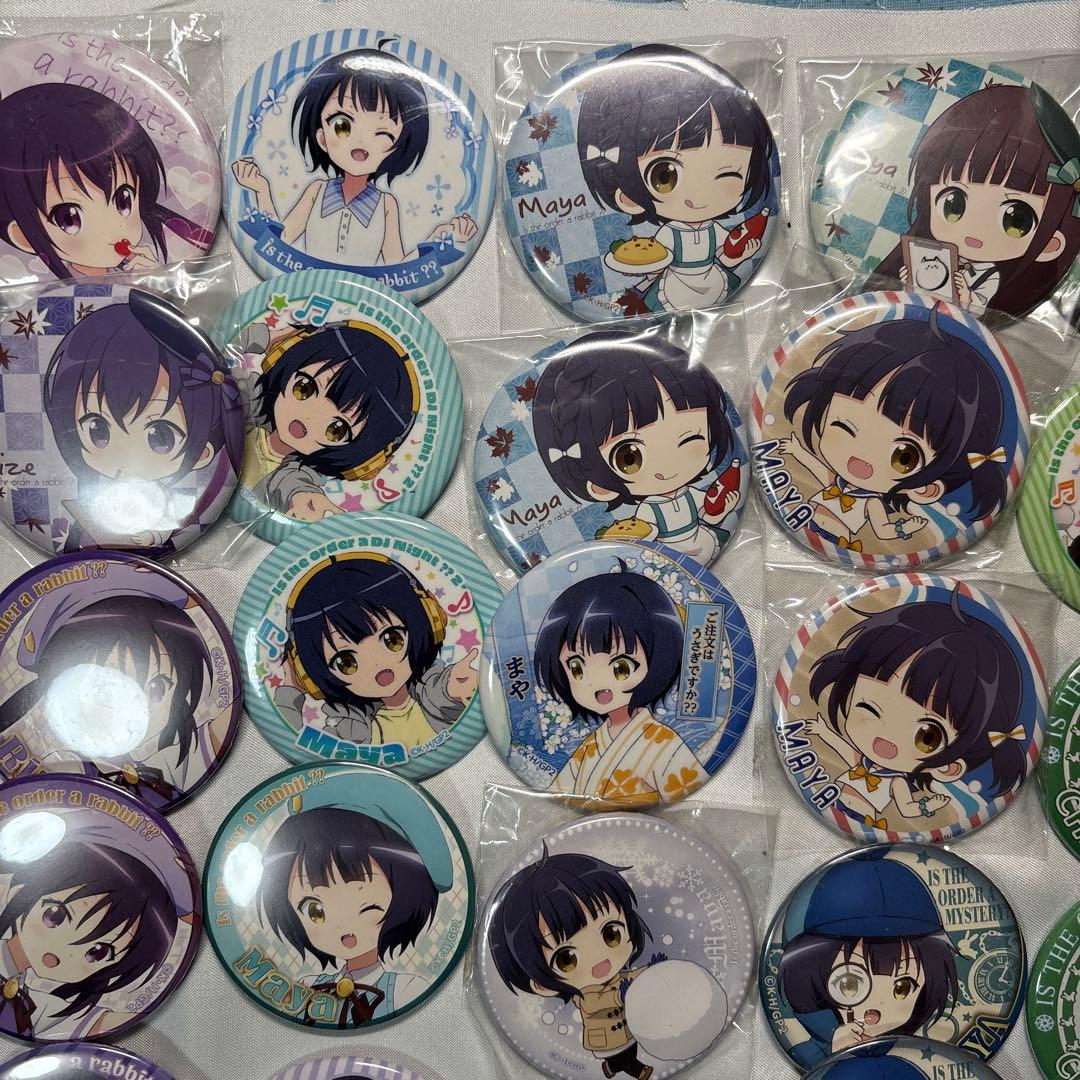 B ごちうさ 缶バッジ まとめ