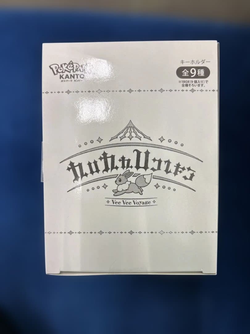 ポケパークカントー限定　イーブイズ　アクリルキーホルダーフルコンプセット