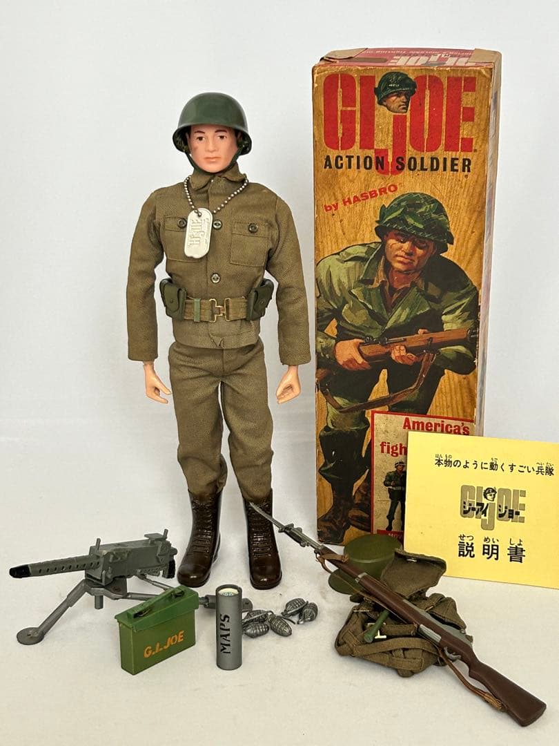 ビンテージGIジョー　ハスブロ　 アクションソルジャー ①セット
