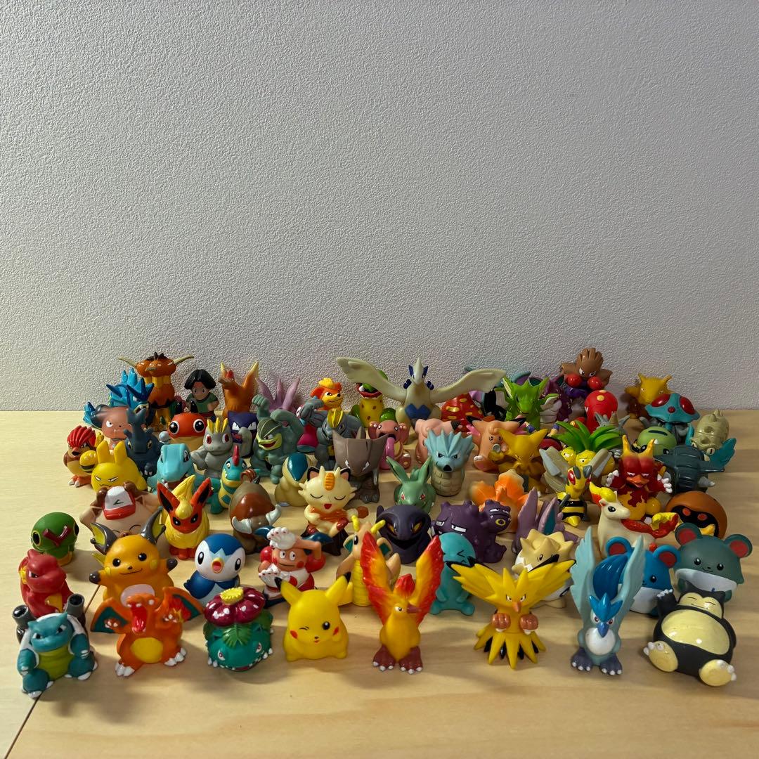 【 レア 希少 】 ポケモンキッズ 72体 初代 金銀