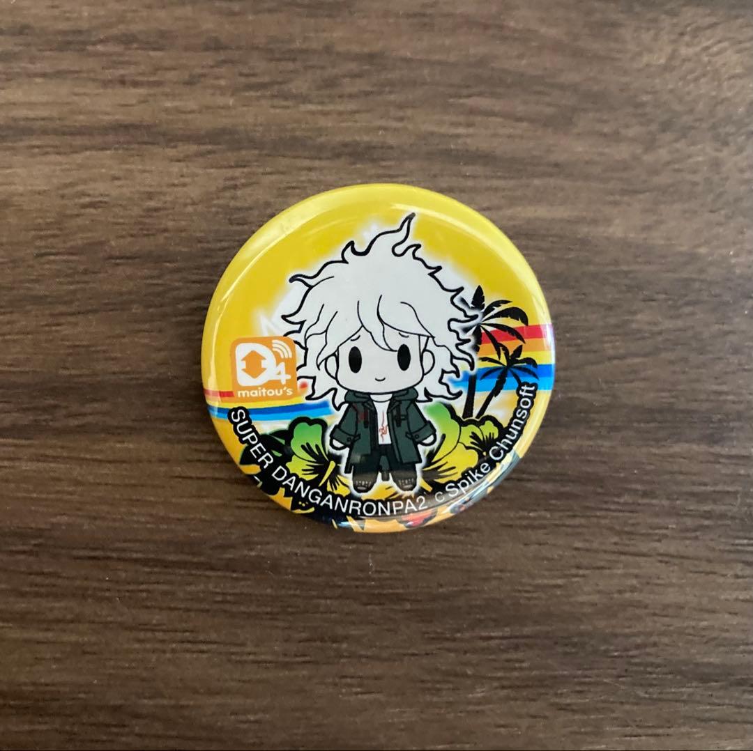 狛江凪斗　缶バッジ　スーパーダンガンロンパ2 ラバーストラップ　エビテン　特典