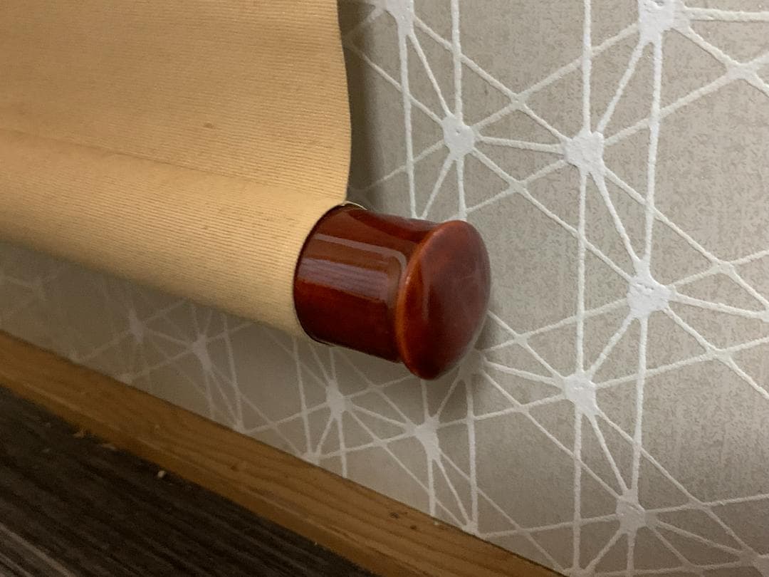 一清 浮世絵美人と仔猫図 絹本 肉筆 掛軸 美人画 839