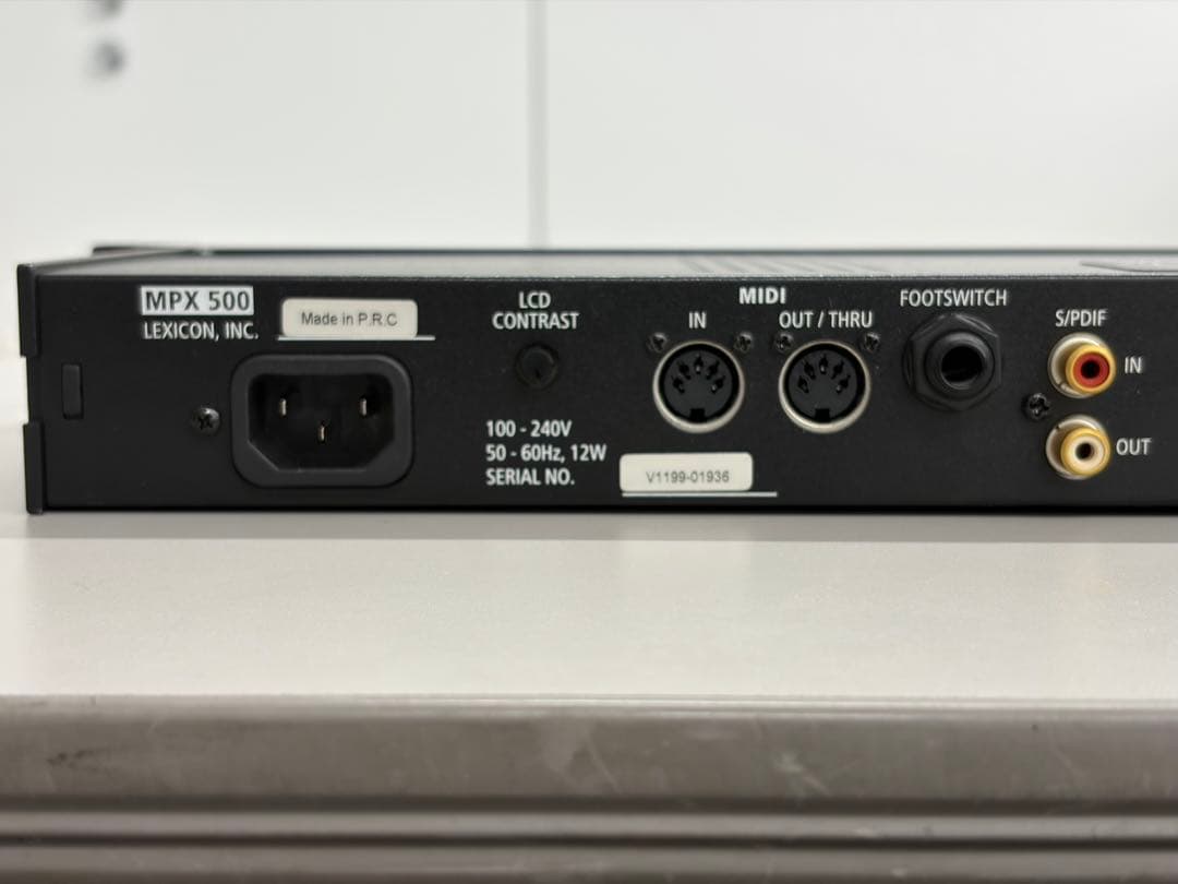 配信機器・PA機器・レコーディング機器 Lexicon MPX500 Ver.2.02