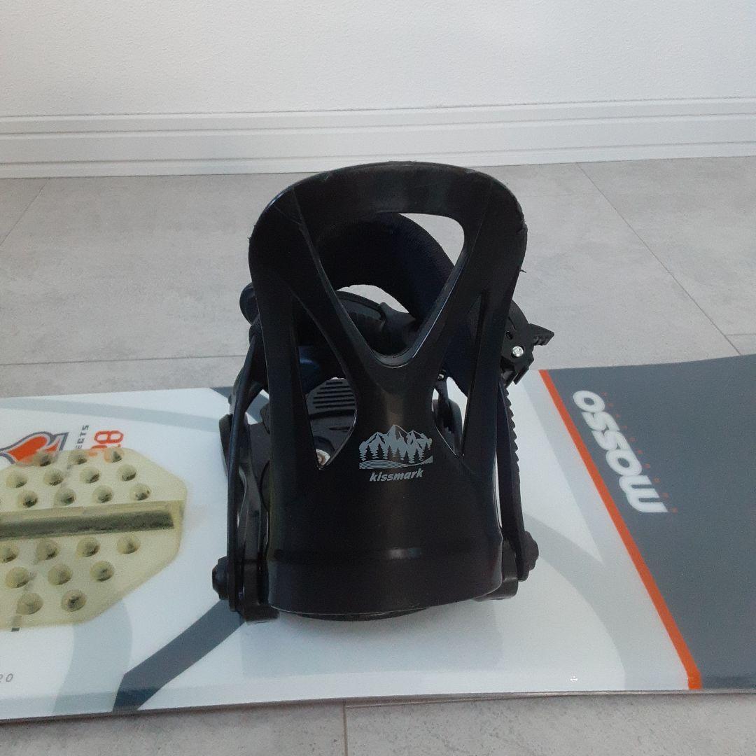 masso ジュニア スノーボードセット 128 キスマーク バインディング付き