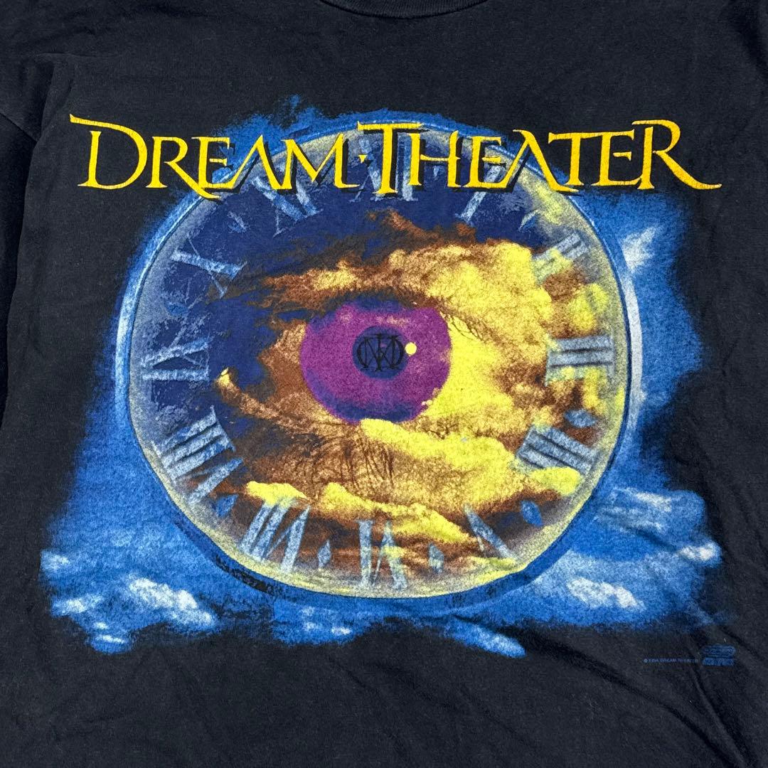 希少 90s DREAM THEATER バンド ロングTシャツ 当時物 L