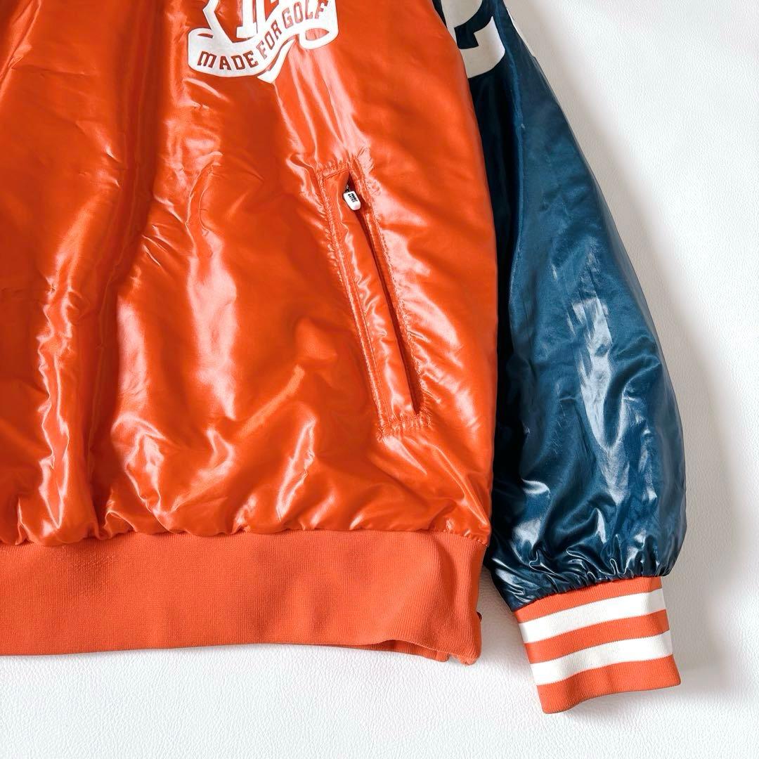 美品✨パーリーゲイツ 中綿 リバーシブルスニード Lサイズ ワッペン 2way