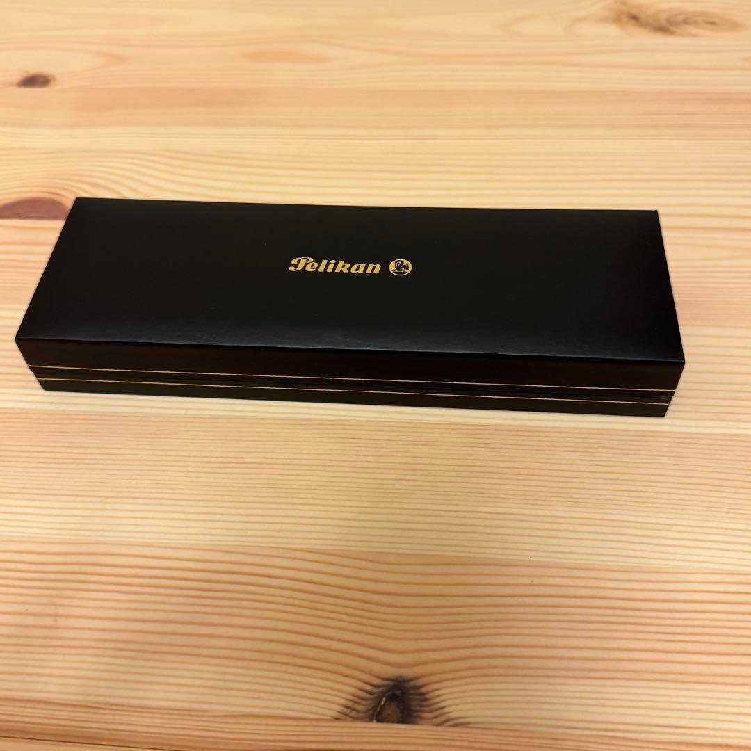 ペリカン Pelikan 万年筆 M200 スケルトンダークブルー F