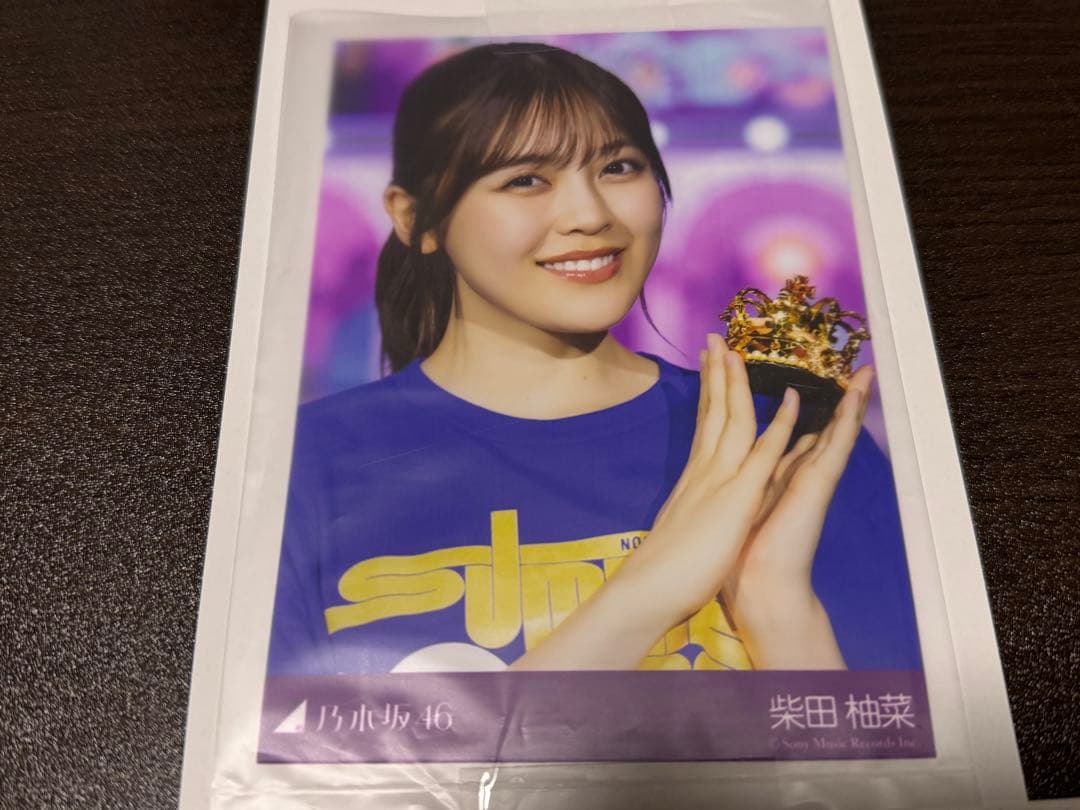乃木坂46 柴田柚菜 プレミアム生写真 39 サンキュー ライブ会場撮り下ろし