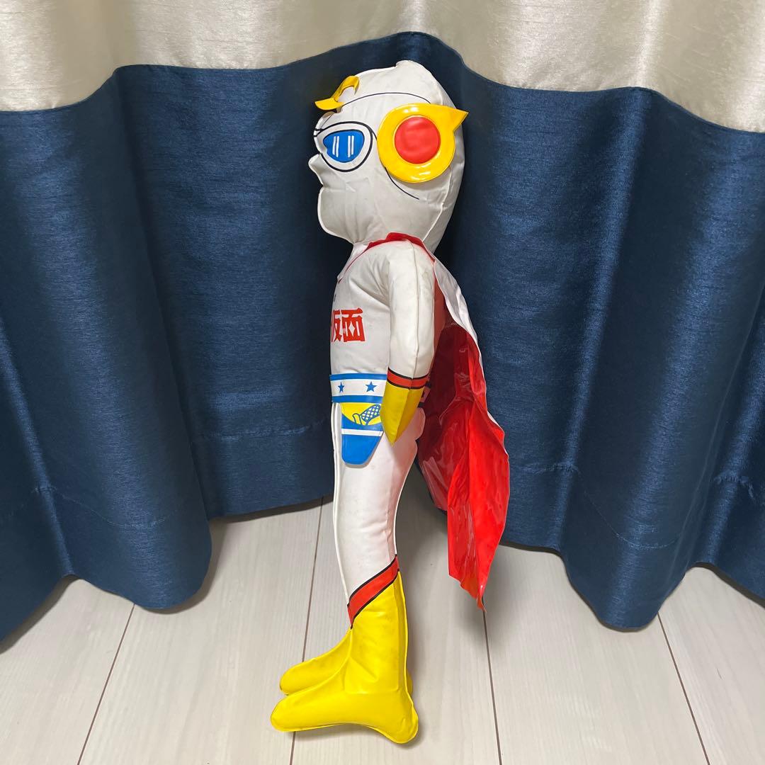 昭和レトロ　月光仮面　アニメ版　空気ビニール人形　フィギュア　新品未使用品