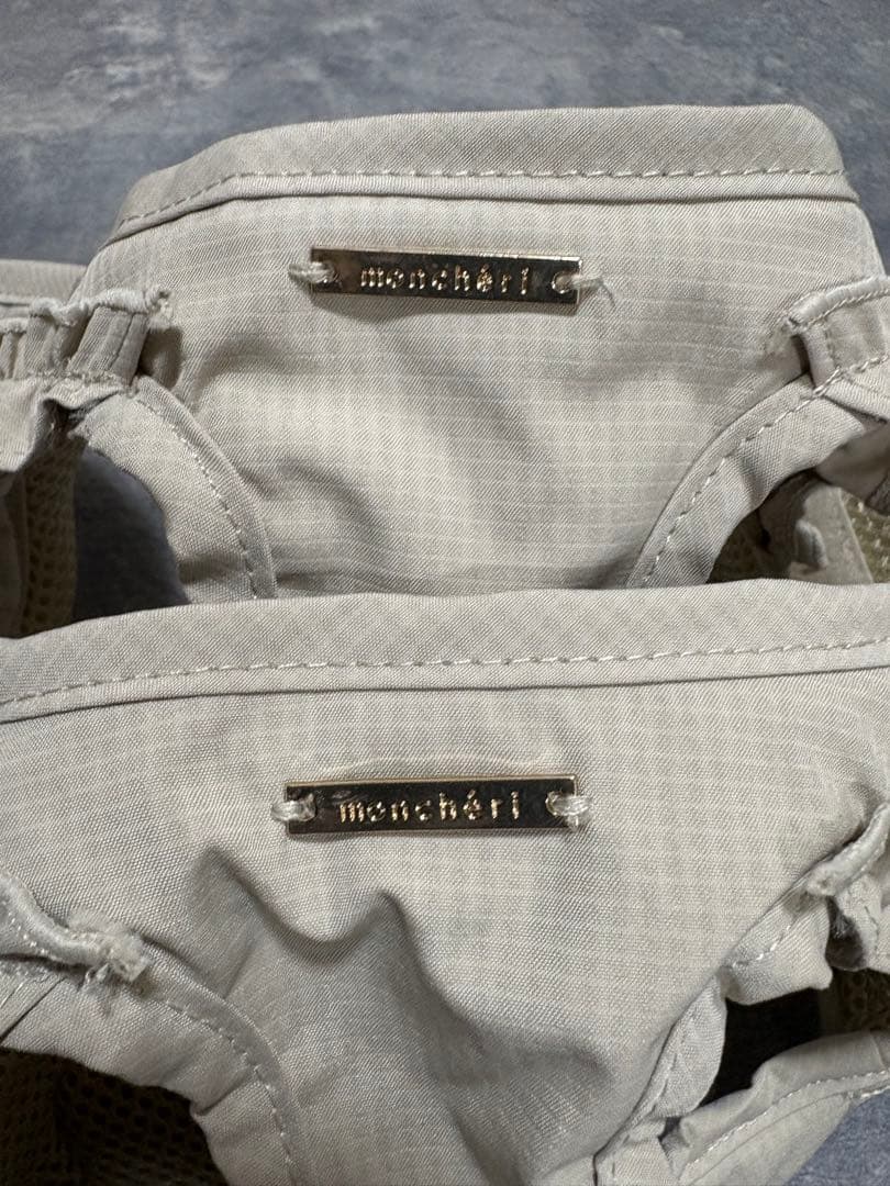 モンシェリ moncheri ショルダーフリルハーネス Mサイズ セット