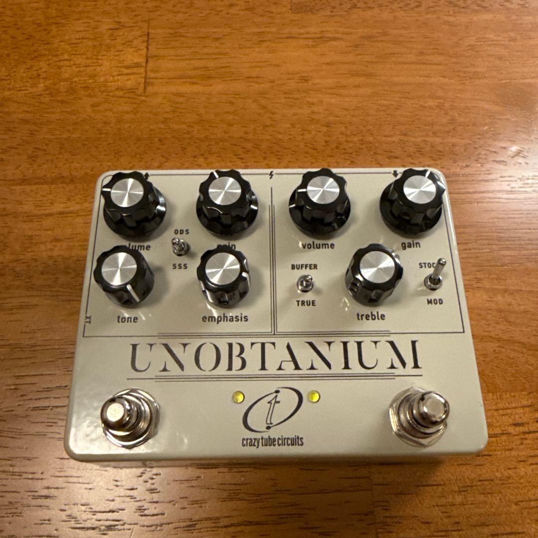 crazy tube circuits UNOBTANIUM ギターエフェクター