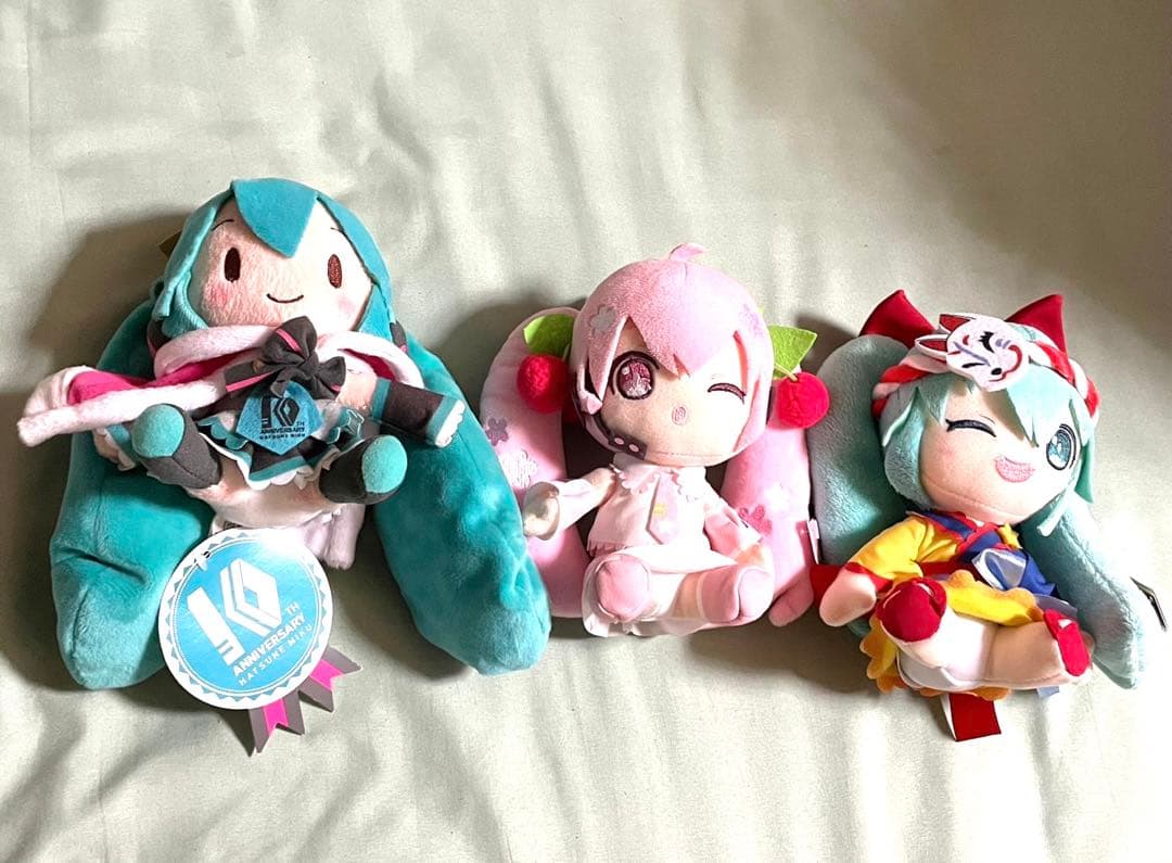 初音ミク　ぬいぐるみ　8点　まとめ売り