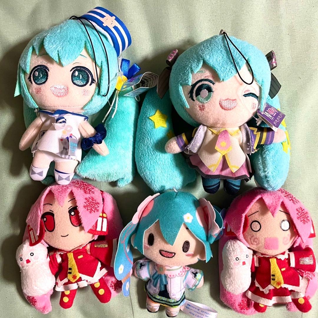 初音ミク　ぬいぐるみ　8点　まとめ売り