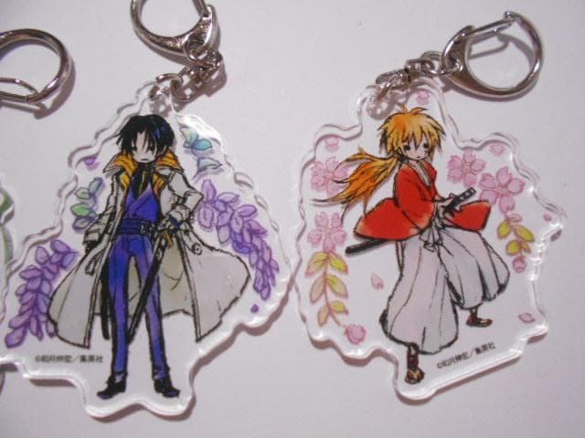 るろうに剣心 グラフアート アクリルキーホルダー 全10種セット