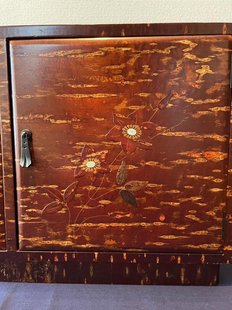 【値下げ】秋田伝統工芸　樺細工　ミニ箪笥