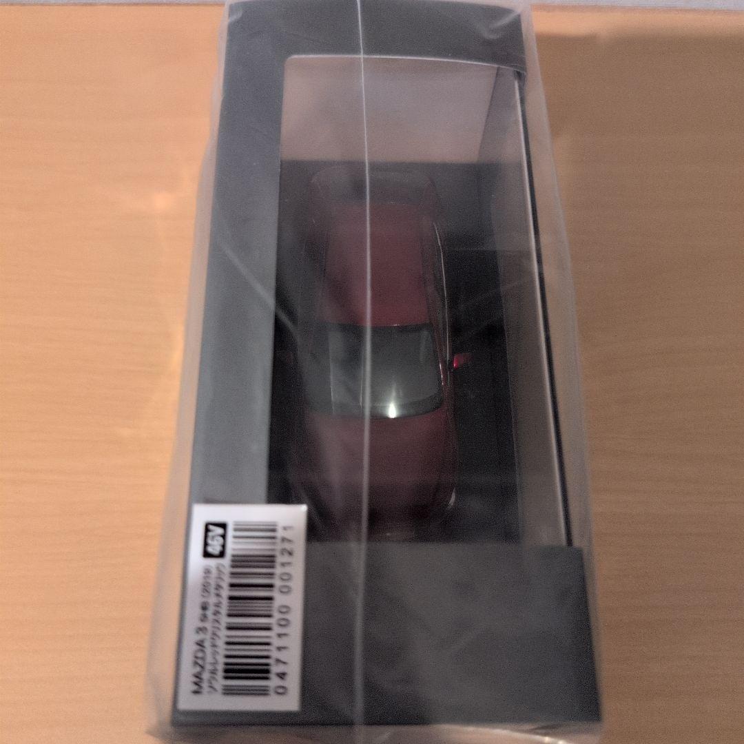 マツダ3 1/43 モデルカー ソウルレッドクリスタルメタリック