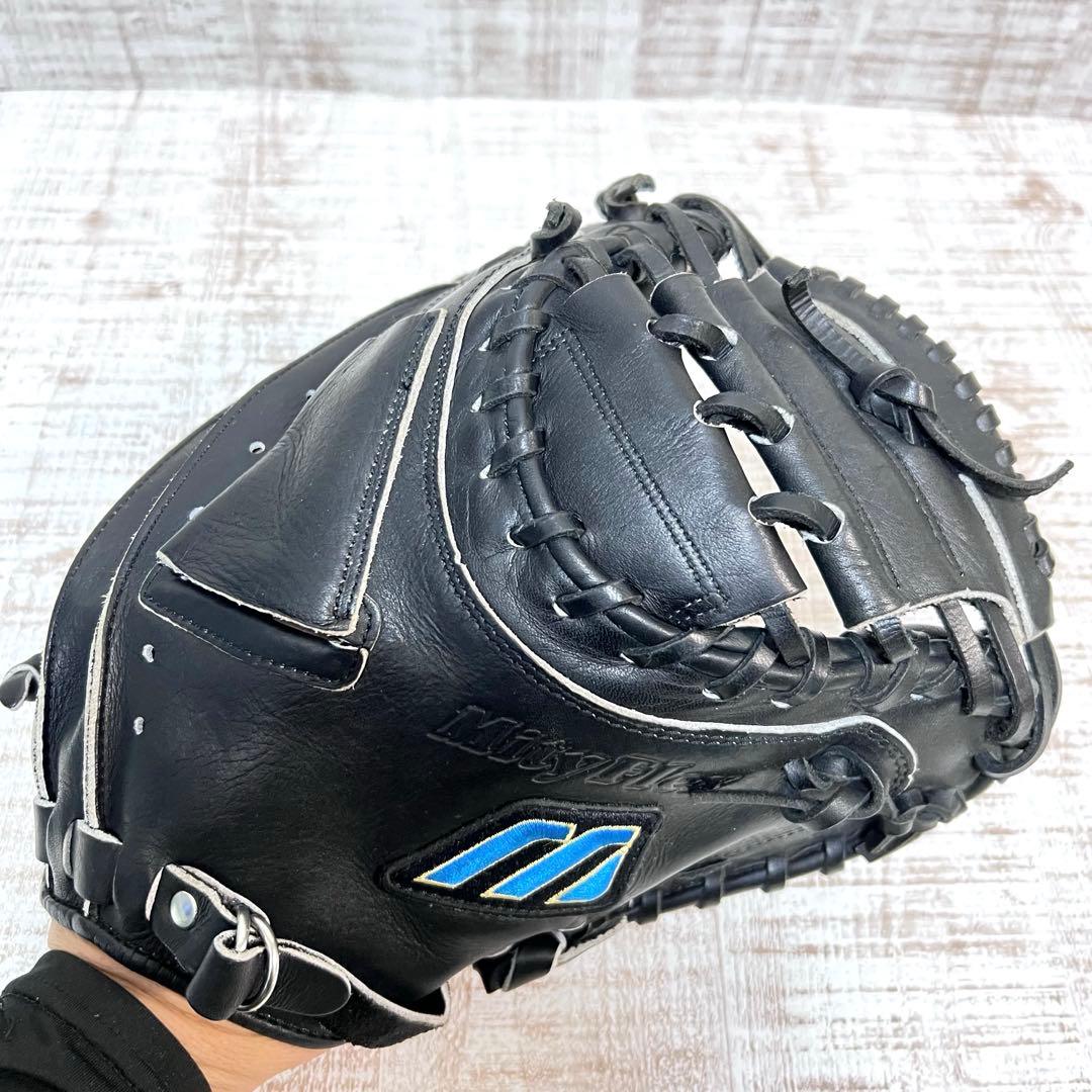 美品　mizuno ミズノ ビューリーグ mity flex キャッチャーミット