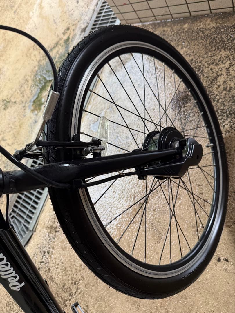 洗車しました！ペルテック　電動クロスバイク