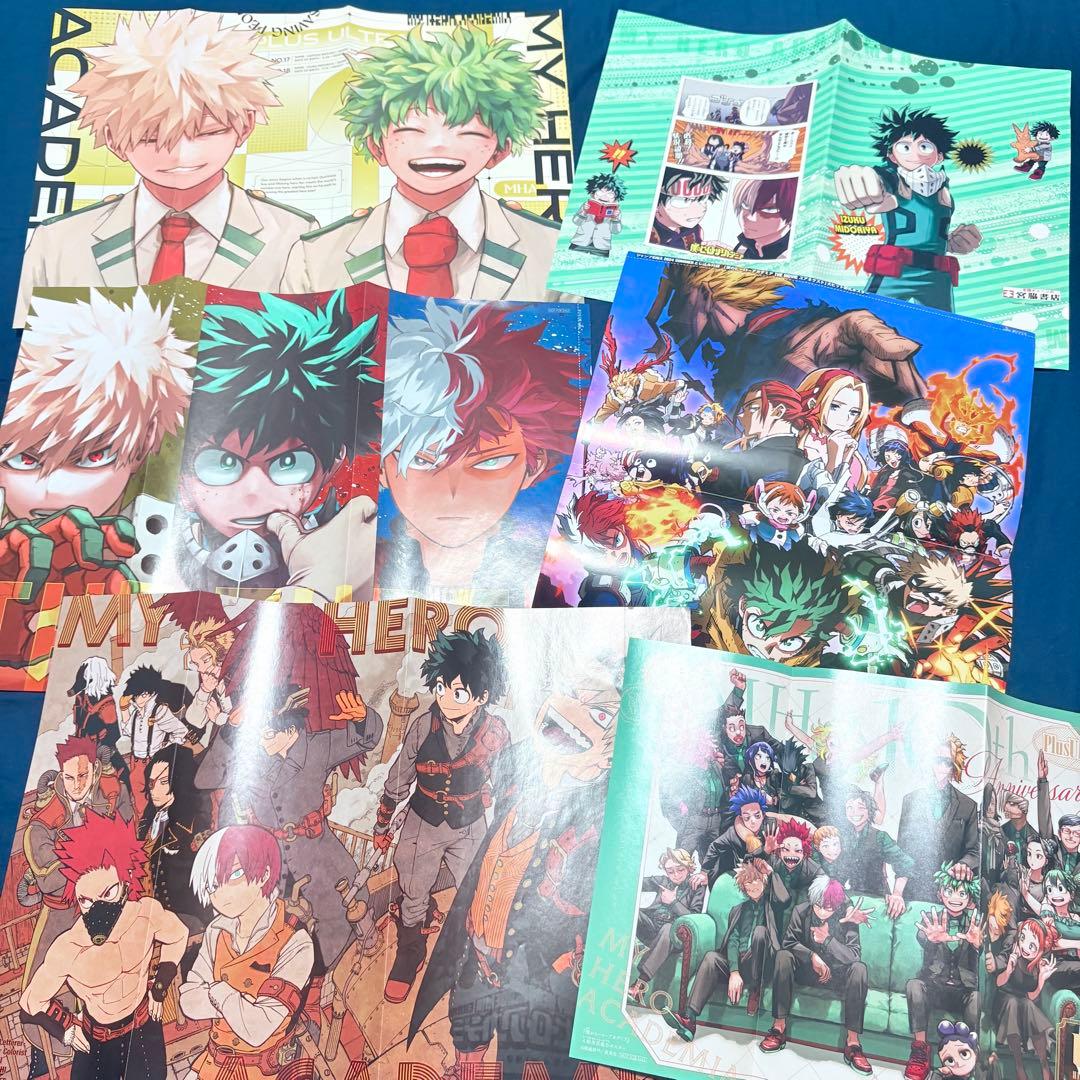 ヒロアカ　全サ　アクスタ　フィギュア　リッチポスター　付録　まとめ売り