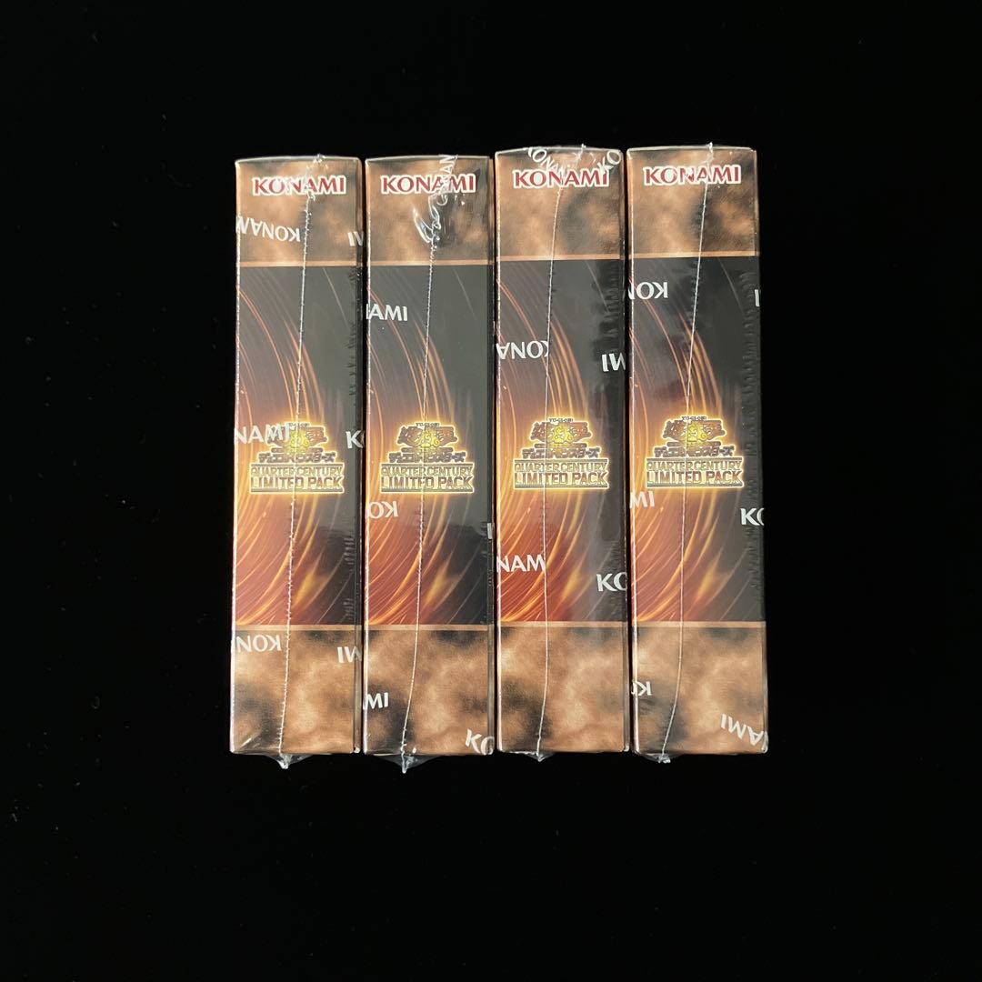 【遊戯王】25thリミテッドパック×4個【シュリンクあり】