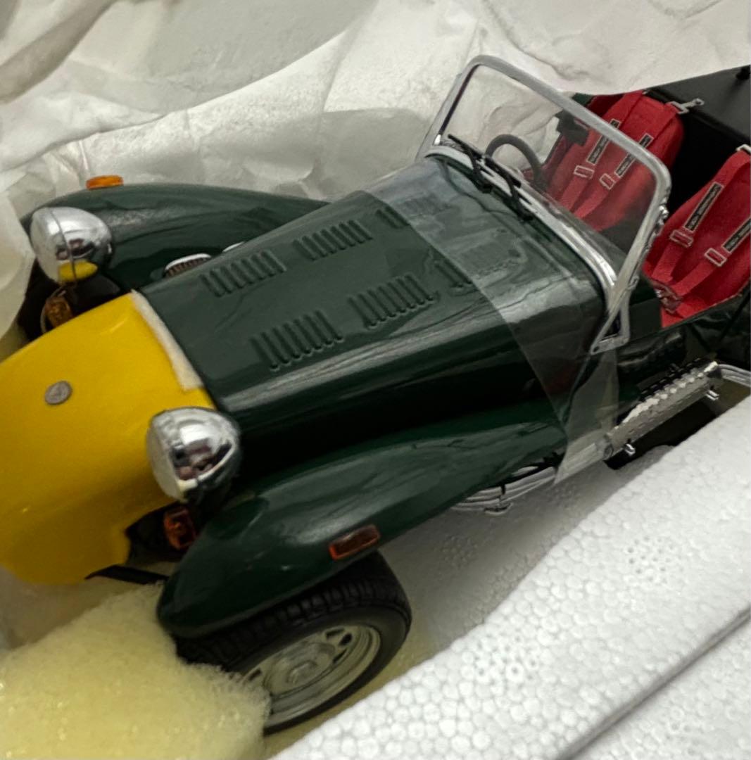 1/18 京商 ケータハム スーパーセブン ノーズコーン イエロー 超希少