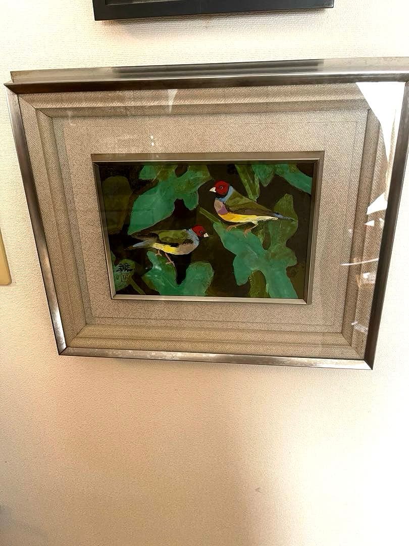 dorochan　日本画家 麻田辨自(弁次) コキンチョウ　日本画