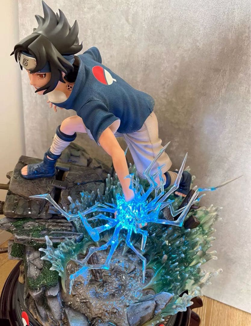 NARUTO ナルト うちはサスケ ガレージキット ガレキ スタチュー⑩