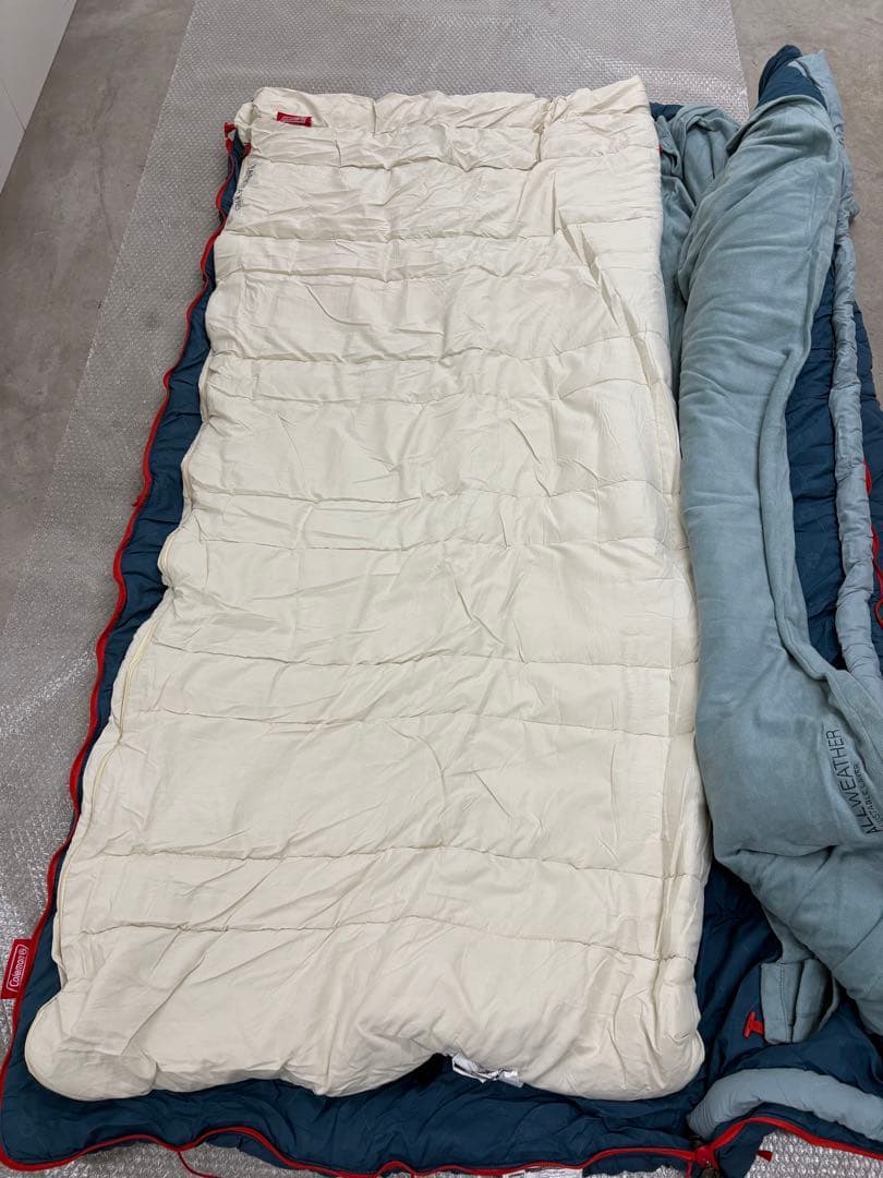 極美品　Coleman コールマン　マルチレイヤースリーピングバッグ