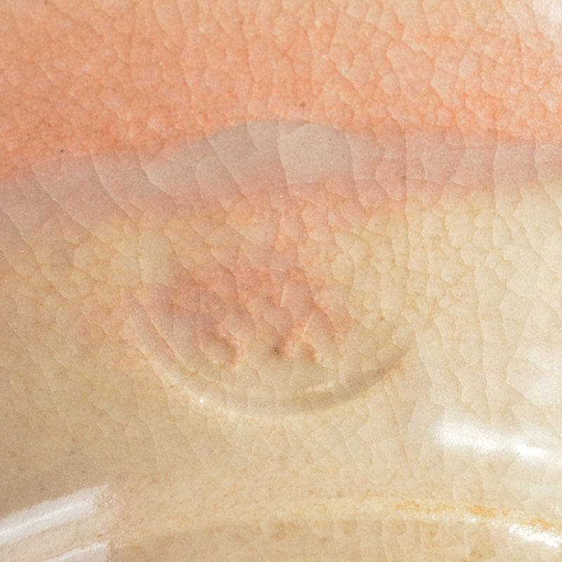 茶道具　白井半七造　茶碗　銘「狂言袴」　裏千家十五代鵬雲斎極め箱　M　R4836