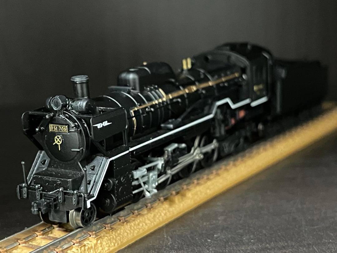 D51-706 門鉄デフ JNR マイクロエースA9527#C62#kato