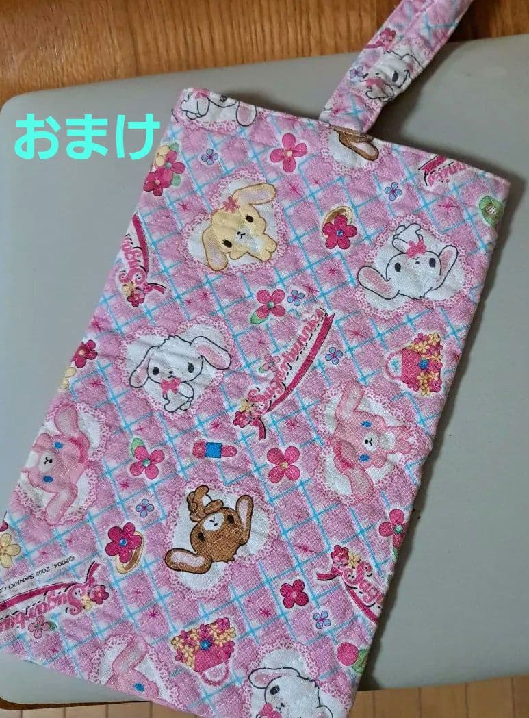 シューズバニーズ ミニショルダーとペットボトルケースとクッションカバー折り畳み傘