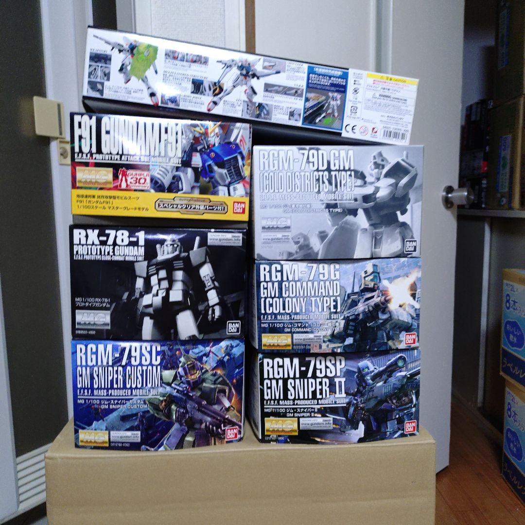 (専用) MG ガンブラ F91やプロトタイプガンダムやジムなど７点セット
