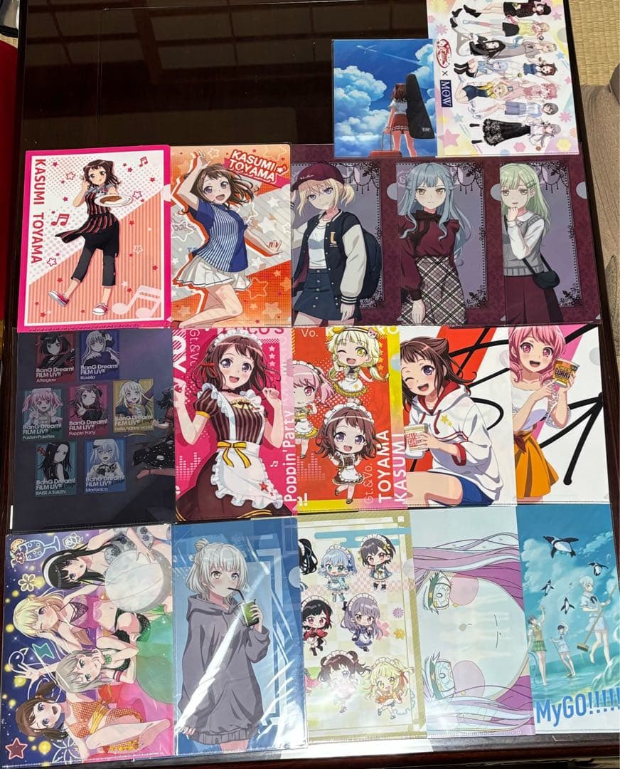 バンドリ　クリアファイル　17枚　まとめ売り