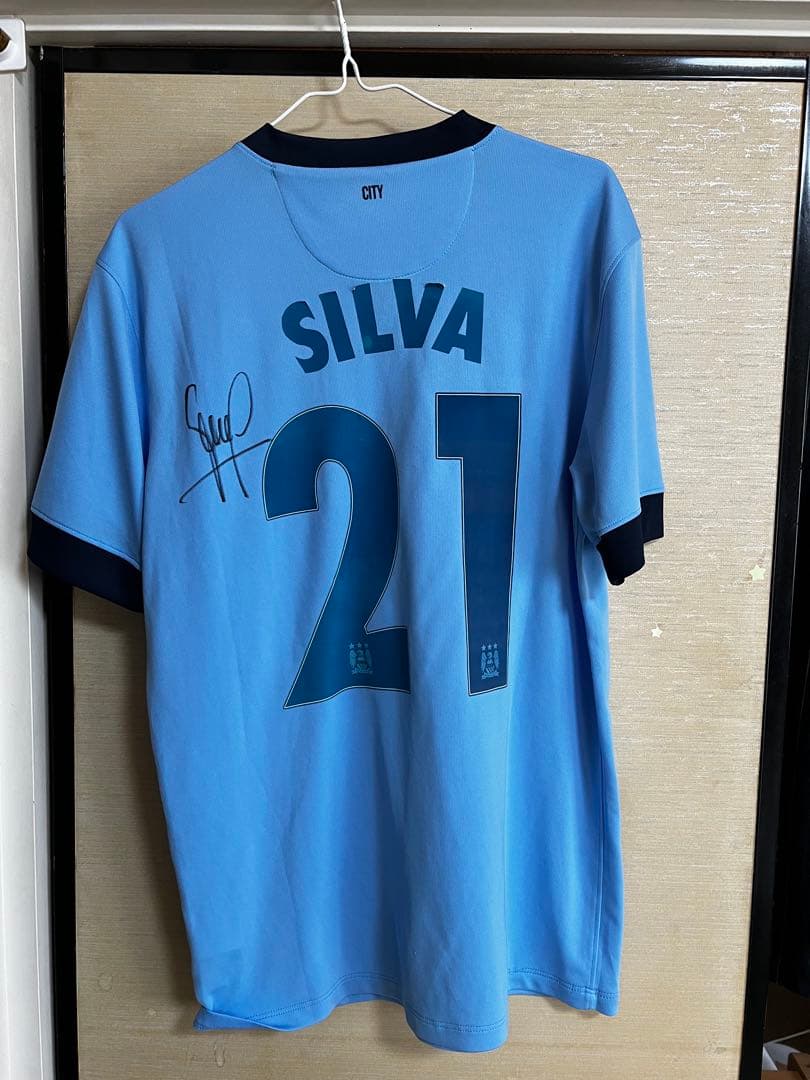 ダビドシルバ　サイン入り　ユニフォーム