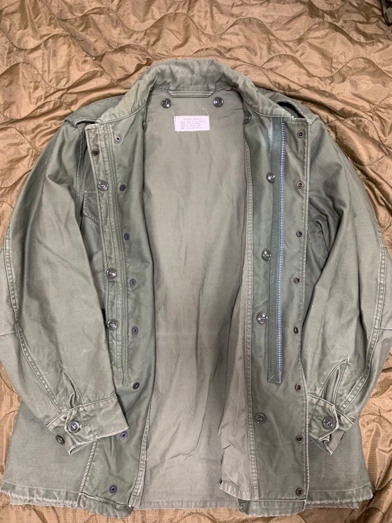 米軍実物　M-51 フィールドジャケットcrownジッパー S-S アメリカ軍