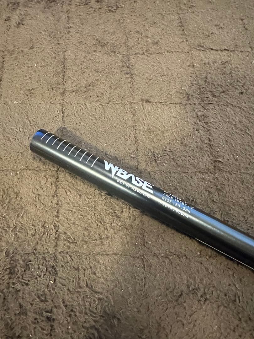 WBASE ブラックハンドルバー