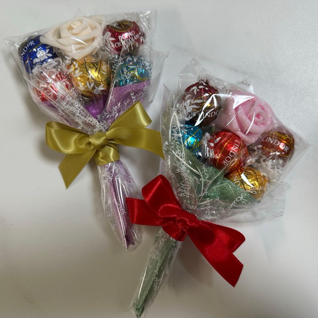 【専用】⑯♡リンツ♡お菓子ブーケ　22束　お礼　お祝　卒業　入学　プチギフト