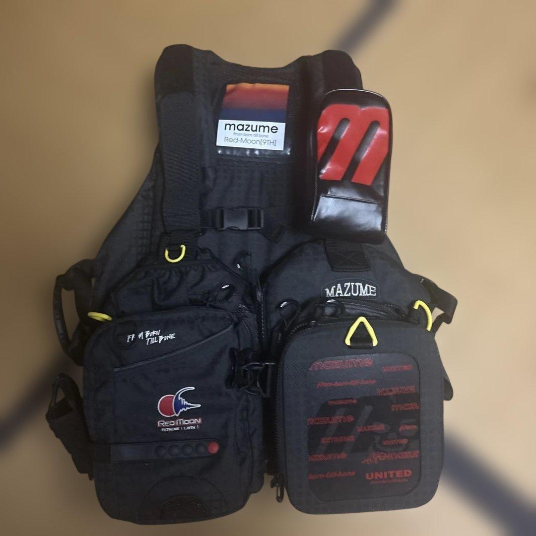 MAZUME Red-Moon 9thフィッシングベスト