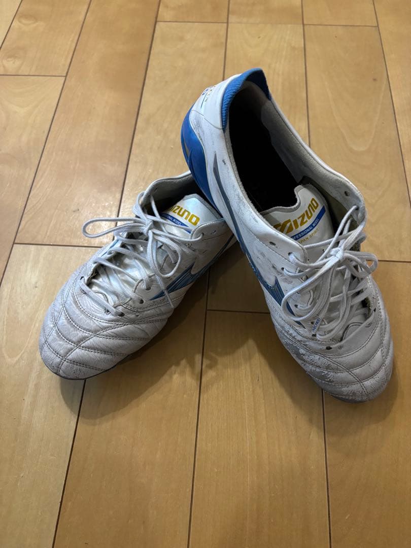 Mizuno モレリアネオ4 シューズキーパー 袋付き 限定色 水色 サッカー