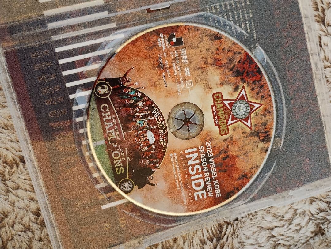 明治安田生命Ｊ１リーグ優勝　ヴィッセル神戸　DVD　６枚セット　再生確認済