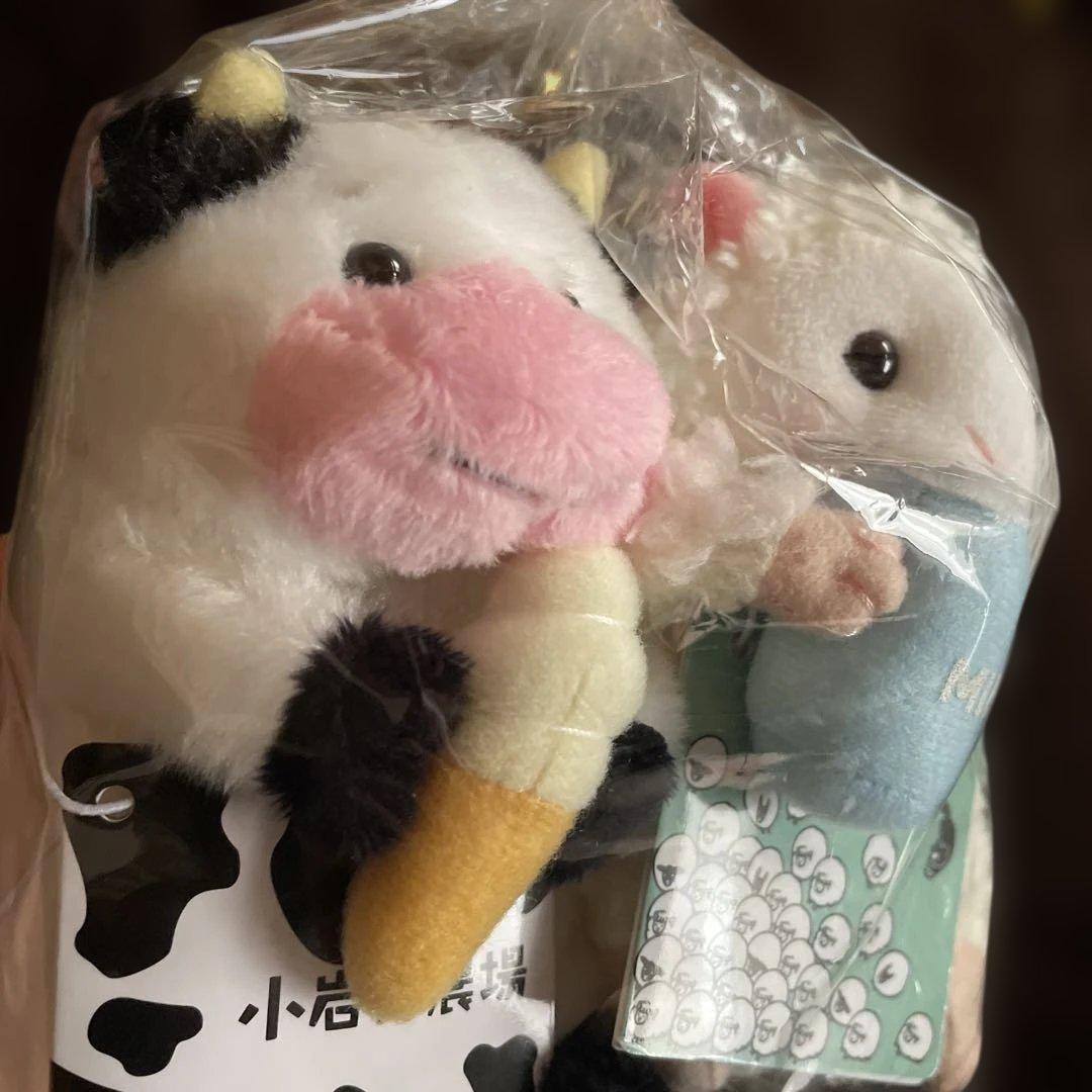 小岩井農場　ソフト牛&ミルキー羊　ぬいぐるみ