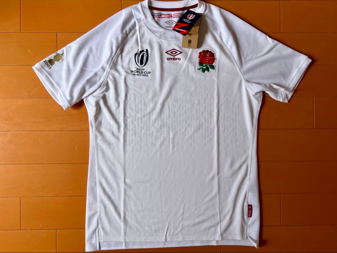 イングランド代表 RWC2023 オーウェン・ファレル レプリカジャージ L