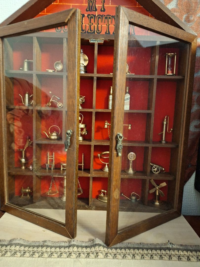 専用です ミニチュアアンティークコレクションボックスドールハウス