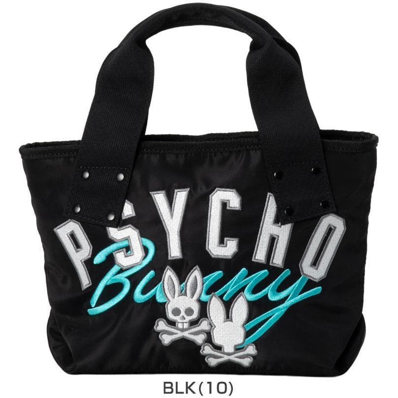 サイコバニー ゴルフ グラフィック ラウンドバッグ /ブラック